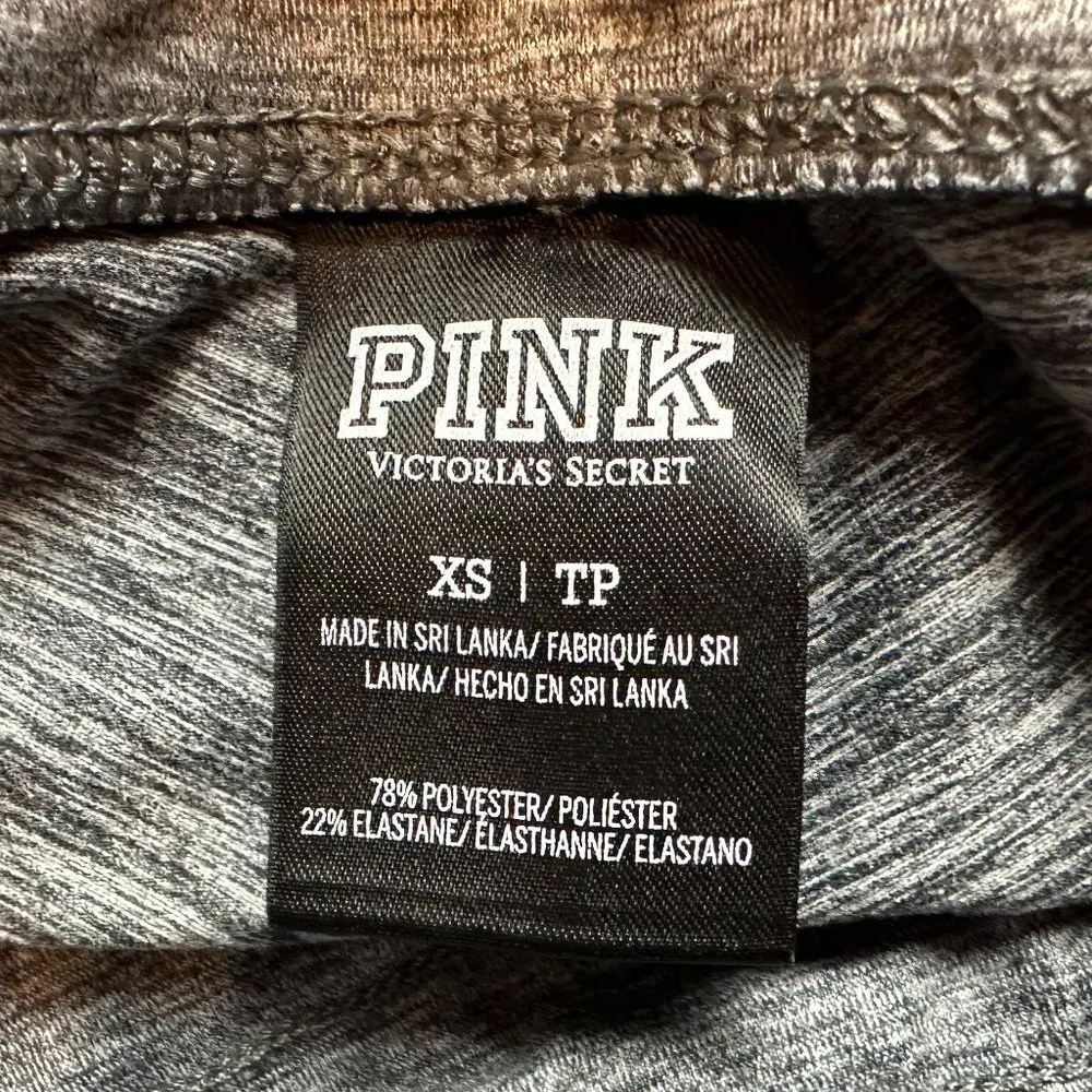 Pink Victoria's Secret Women's Leggings in Gray Like new Size XS - Picture 3 of 3